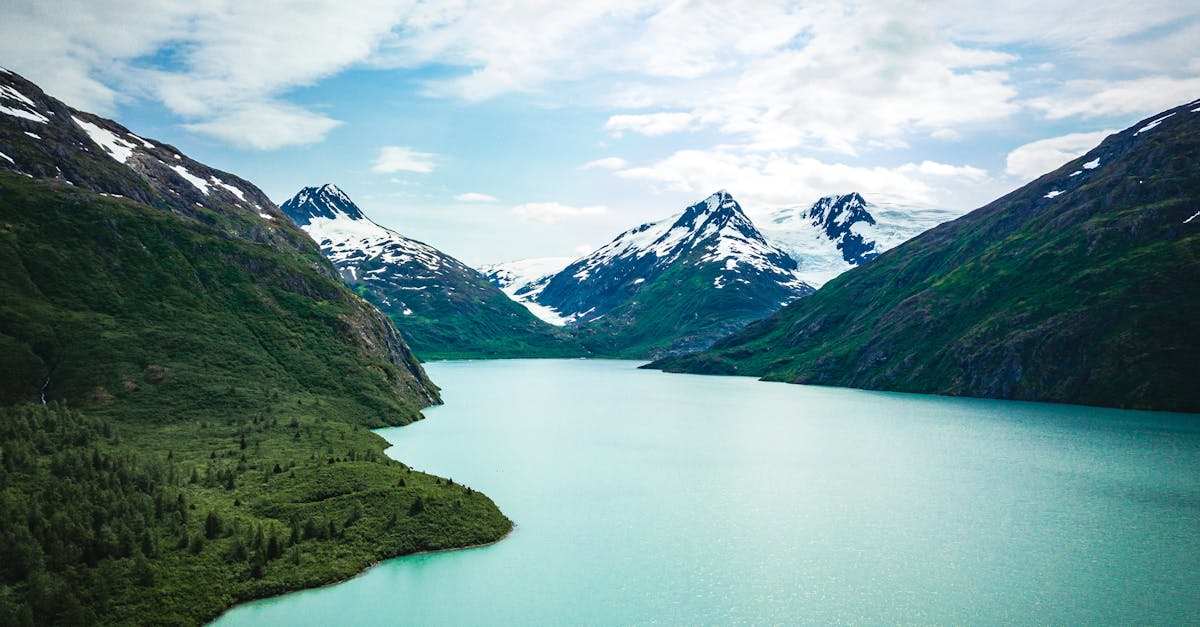 explore the stunning beauty of alaska, from its majestic mountains to its awe-inspiring glaciers, and discover the untamed wilderness of the last frontier.